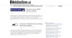 Desktop Screenshot of mediasmartserver.net